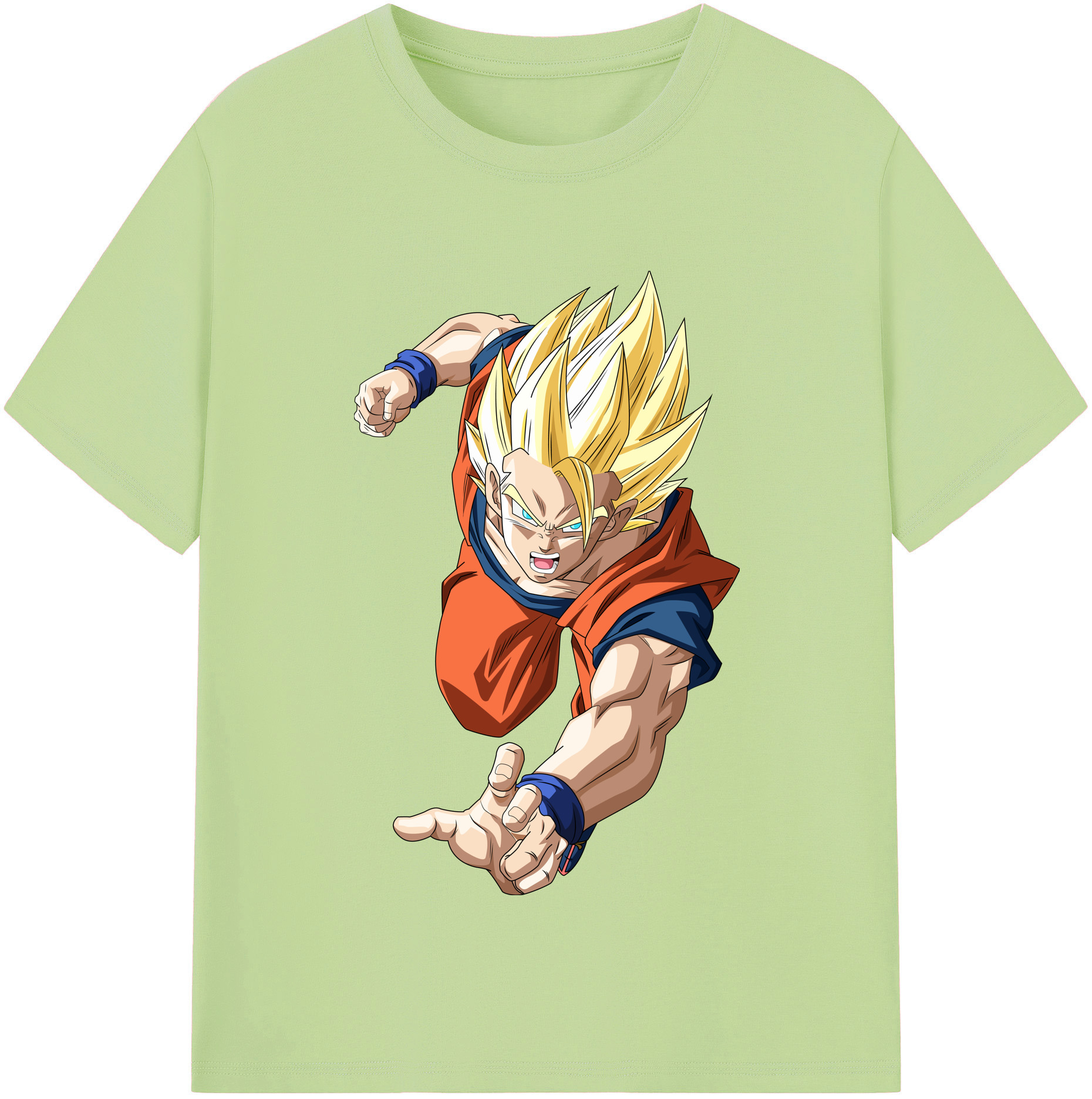 （画像用） ドラゴンボール 孫 悟飯（そんごはん）DRAGON BALL Son Gohan 綿100％半袖Tシャツ（フロントプリント）